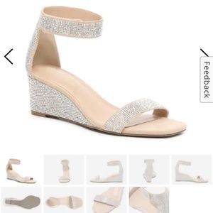 Nude Wedge Pump